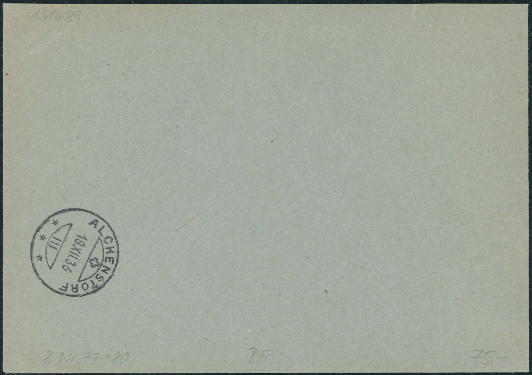 Tous les timbres: 1936 - Pro Juventute - NN Brief - BFr – D'occasion à Schindellegi par leecollect 1