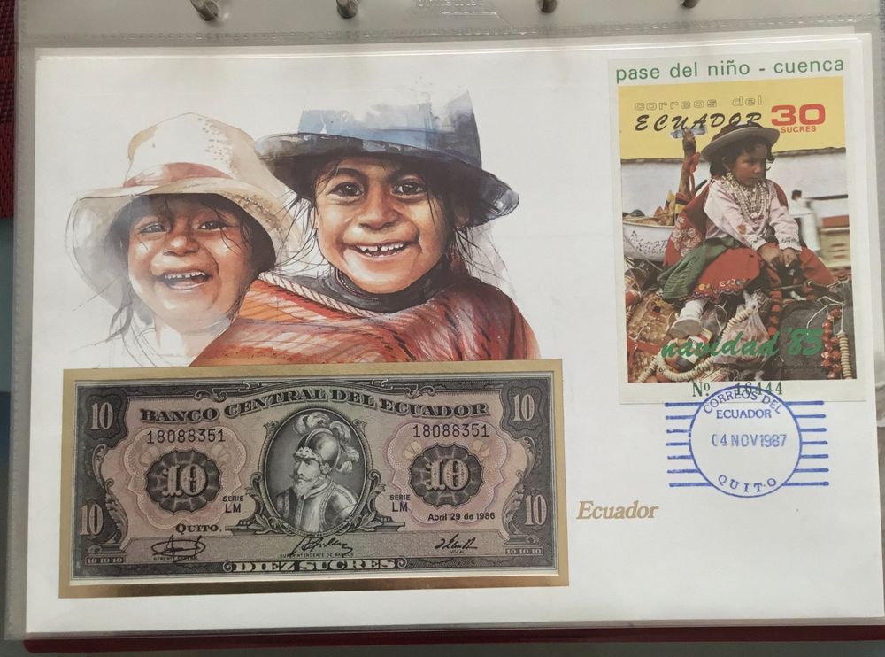 10 Sucres 1986 Ecuador Banknote Kaufen auf Ricardo