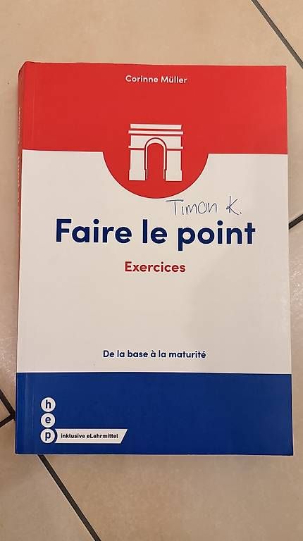 Libri: Faire le point (exercises) – Usato da Aarburg venduto da tim22.2