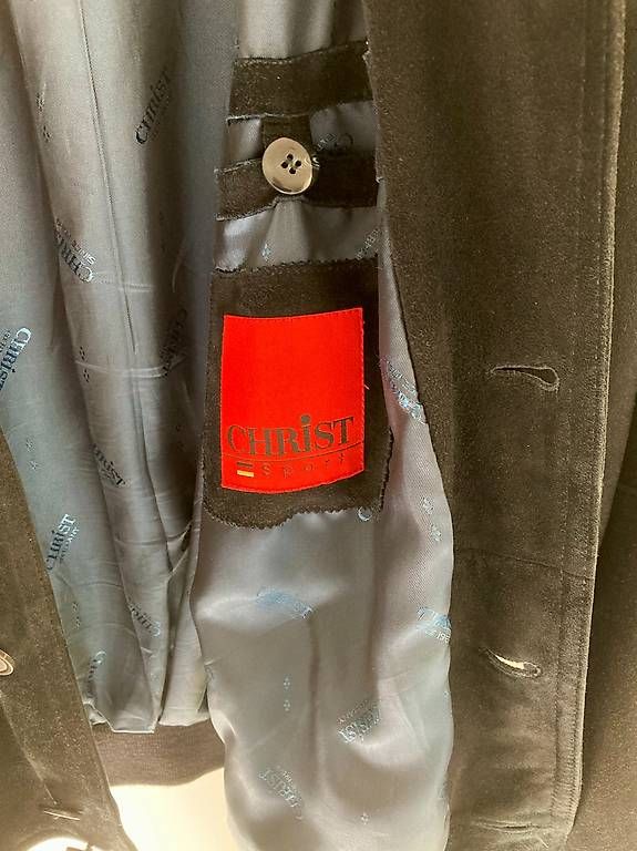 Giacche: Lederjacke 'Christ', Wildleder, Grösse M/L – Usato da Langenthal venduto da umec72 2