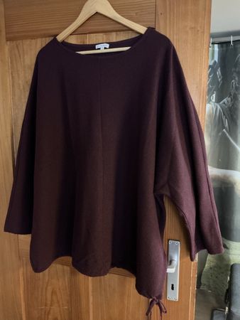 Tom Tailor Shirt, Gr. 54, Weinrot