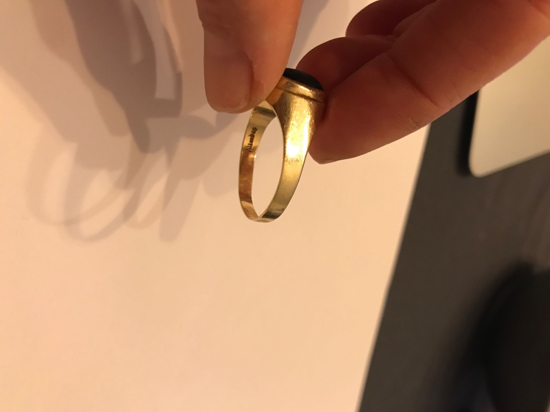 Ringe: Alimbas bague chevalière or 14 carats – Gebraucht aus Grimisuat von eliseba88 5