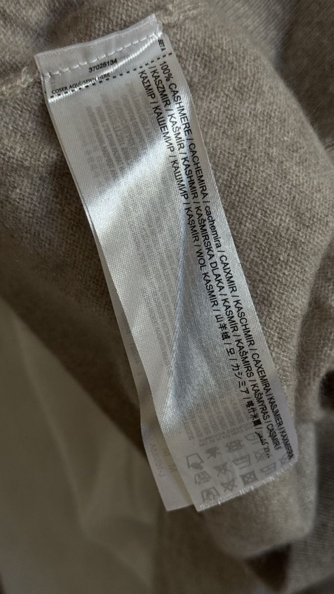 Mango Maglioni & Felpe: Kaschmirpullover Gr. M beige von Mango Selection – Nuovo (secondo la descrizione) da Zürich venduto da Aya03 4