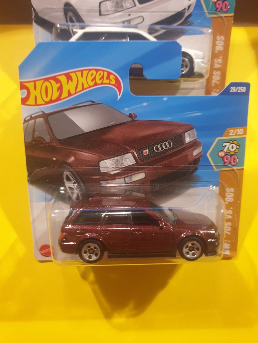Hot Wheels Modellini d'auto: 2 x Hot Wheels '94 AUDI AVANT RS2 – Nuovo e nell'imballaggio originale da Oftringen venduto da Rotor 3