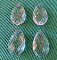 4 Kristall-Pendelleuchte für Deckenleuchte 3 x 5 cm -G86