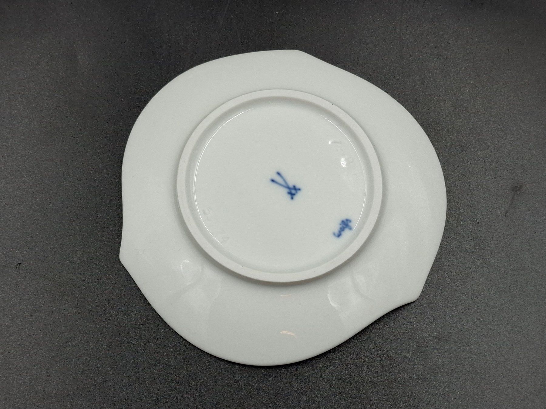 Meissen Teller Porzellan Form Wellenrelief Sabine Wachs 12,5 (D ...