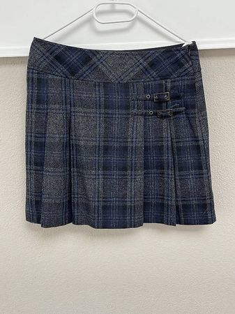 Karierter Kilt Faltenrock  Gr. M