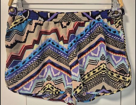 SILVIAN HEACH fresh 💚 boho tribal lounge shorts   Grösse M