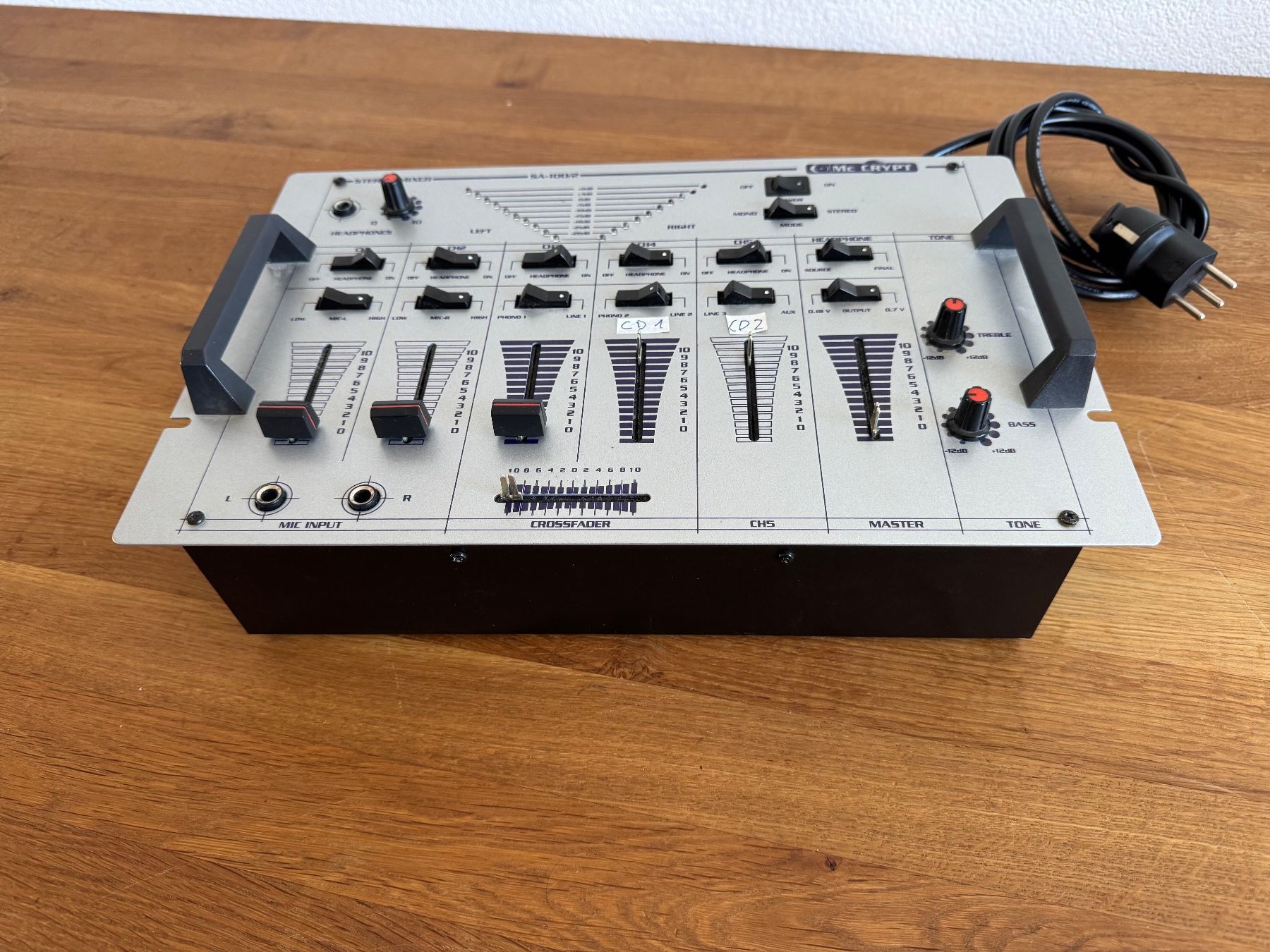 Mischpulte: Stereo Mixer MC Crypt SA 100/2 – Gebraucht aus Frauenfeld von difi67 1