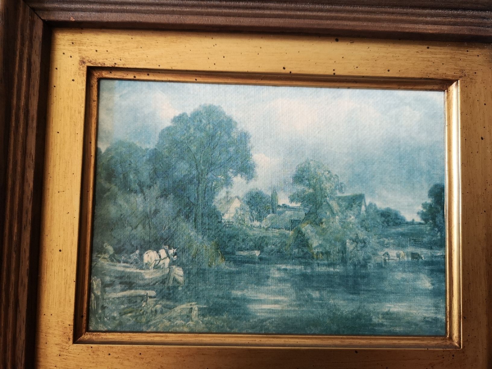 Dipinti: J. Constable (1776 - 1837) kleines Bild – Usato da Dietikon venduto da pokerface5