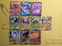 10 Pokemon Cards set RR - #4