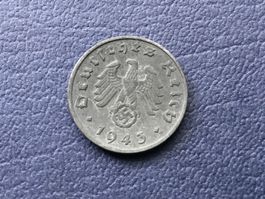 1 Reichspfennig Drittes Reich 1943 D