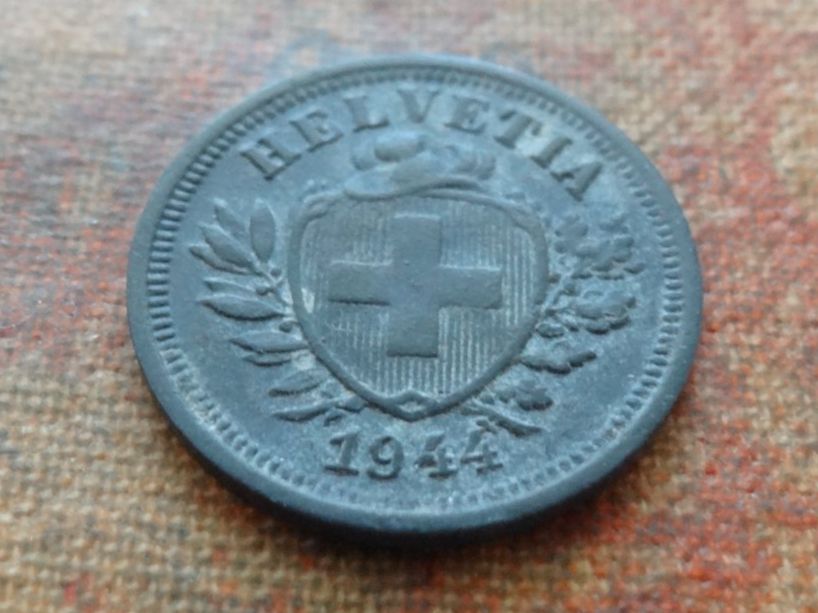 Tutti le monete: 1 Rp. 1944  (A) – Usato da Romanel-sur-Lausanne venduto da Swift13