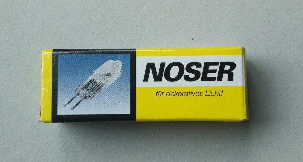 Noser Halogen 2-Pin | Kaufen auf Ricardo