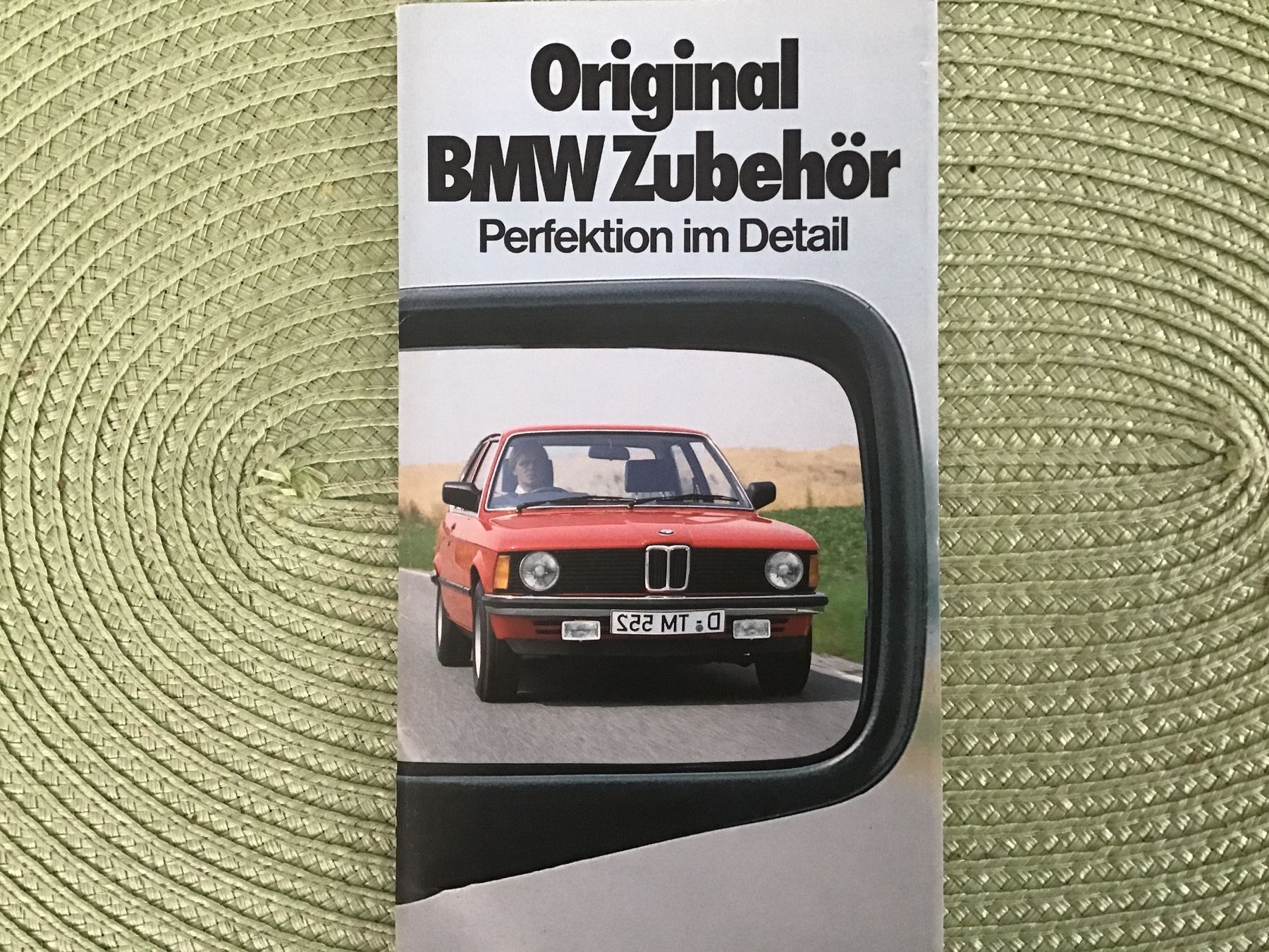 BMW Original Zubehör Verkaufsprospekt 44 Seiten September 81 (Gebraucht ...