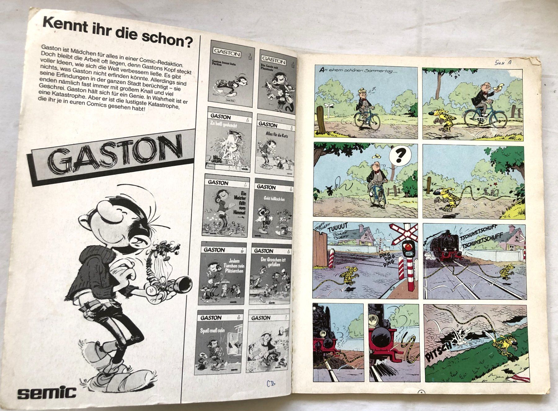 Comics: SPIROU - Extraband - Nr.5 – Defekt aus Schaffhausen von durruti 1