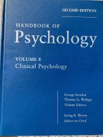 Handbook of Psychology volume 8