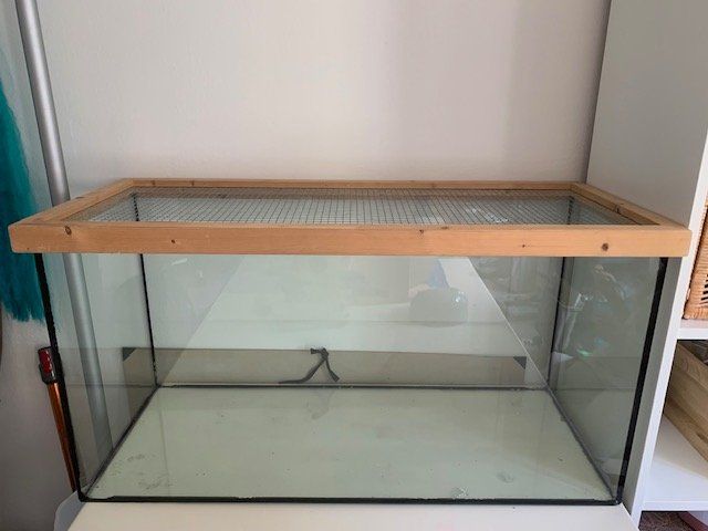 Terrarium: Terrarium/Nagarium mit Deckel – Gebraucht aus Rorbas von M.E.13 2