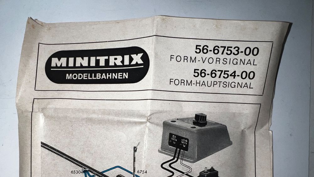 Trix Modellini di ferrovie: Form-Hauptsignal von Trix (6754) neuwertig – Usato da Basel venduto da jonnyhaas 3