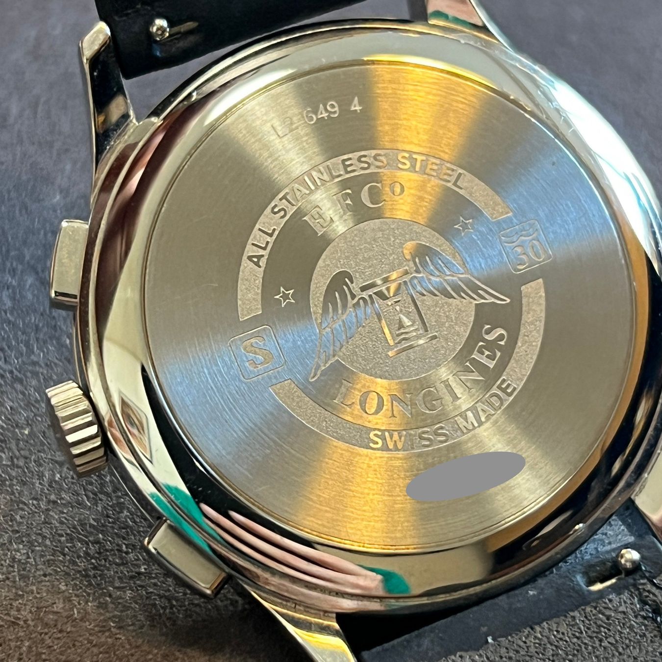 Longines Orologi: Longines Olympic Quartz Chrono Date L2.649.4 – Usato da Carouge GE venduto da Watchaser 4
