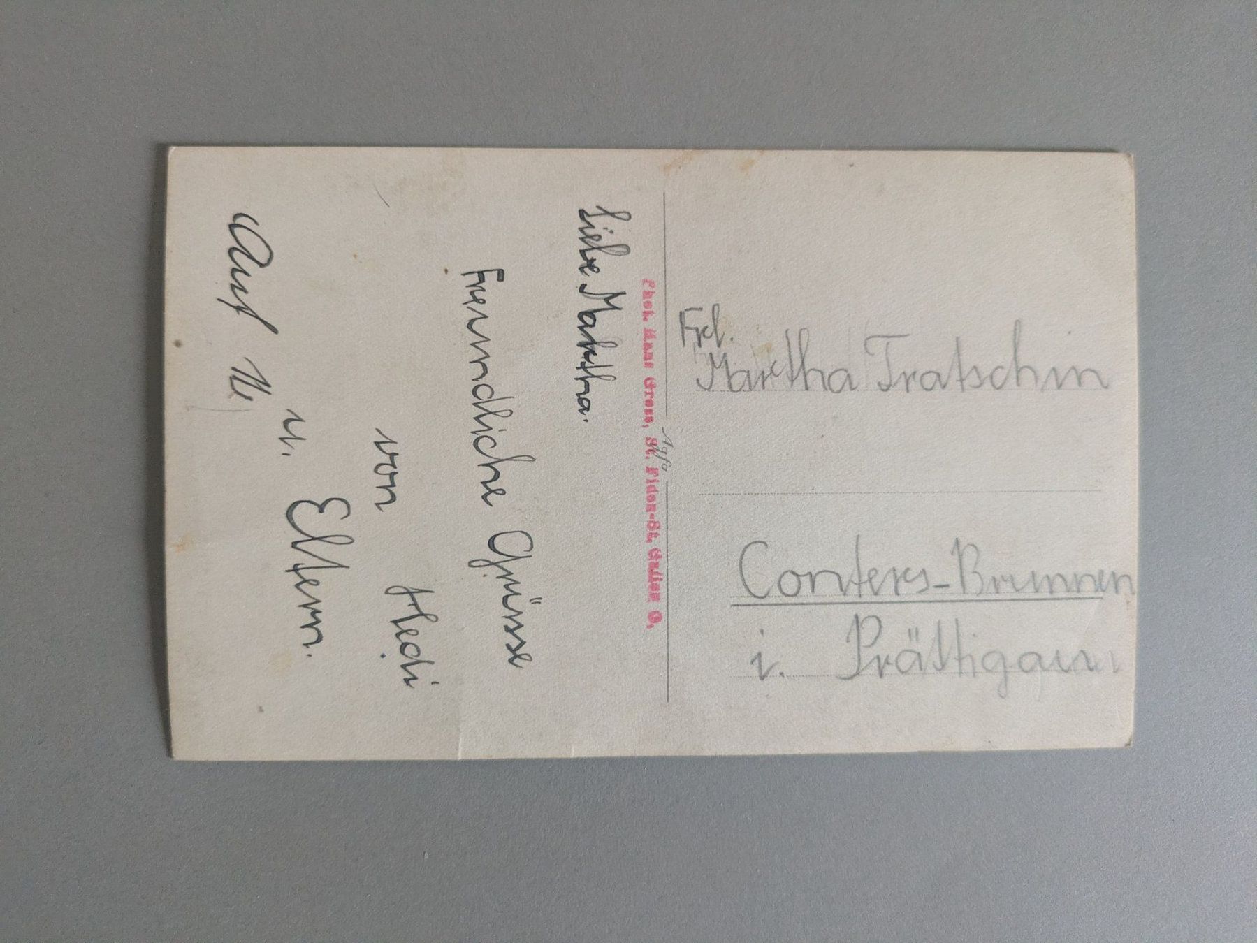 Ansichtskarten: AK "REHETOBEL", ca. 1925 – Gebraucht aus St. Gallen von modernetc 1