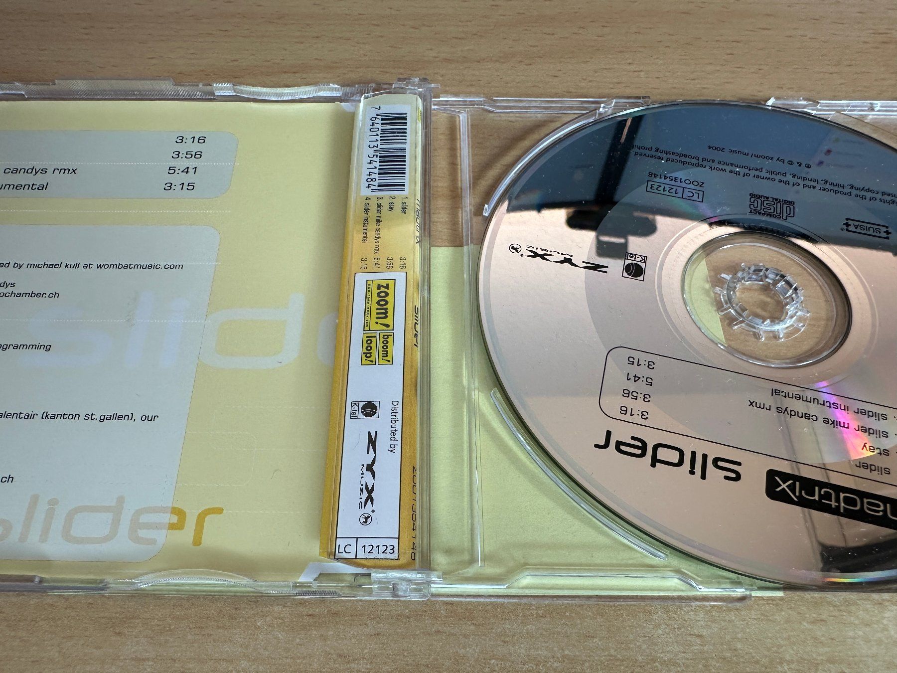 CD: Madtrix – Slider - Maxi CD – Usato da Rikon im Tösstal venduto da Alpenmutz 1