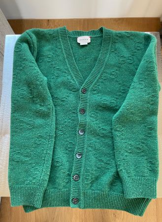 Gucci Kinder Strickjacke, Grösse 140 Grün - Top Zustand!