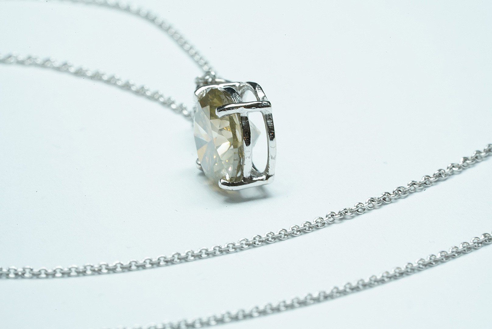 Catenine: 585er Halskette mit Diamant ca. 2ct – Usato da Bülach venduto da Re-Jewelled 4