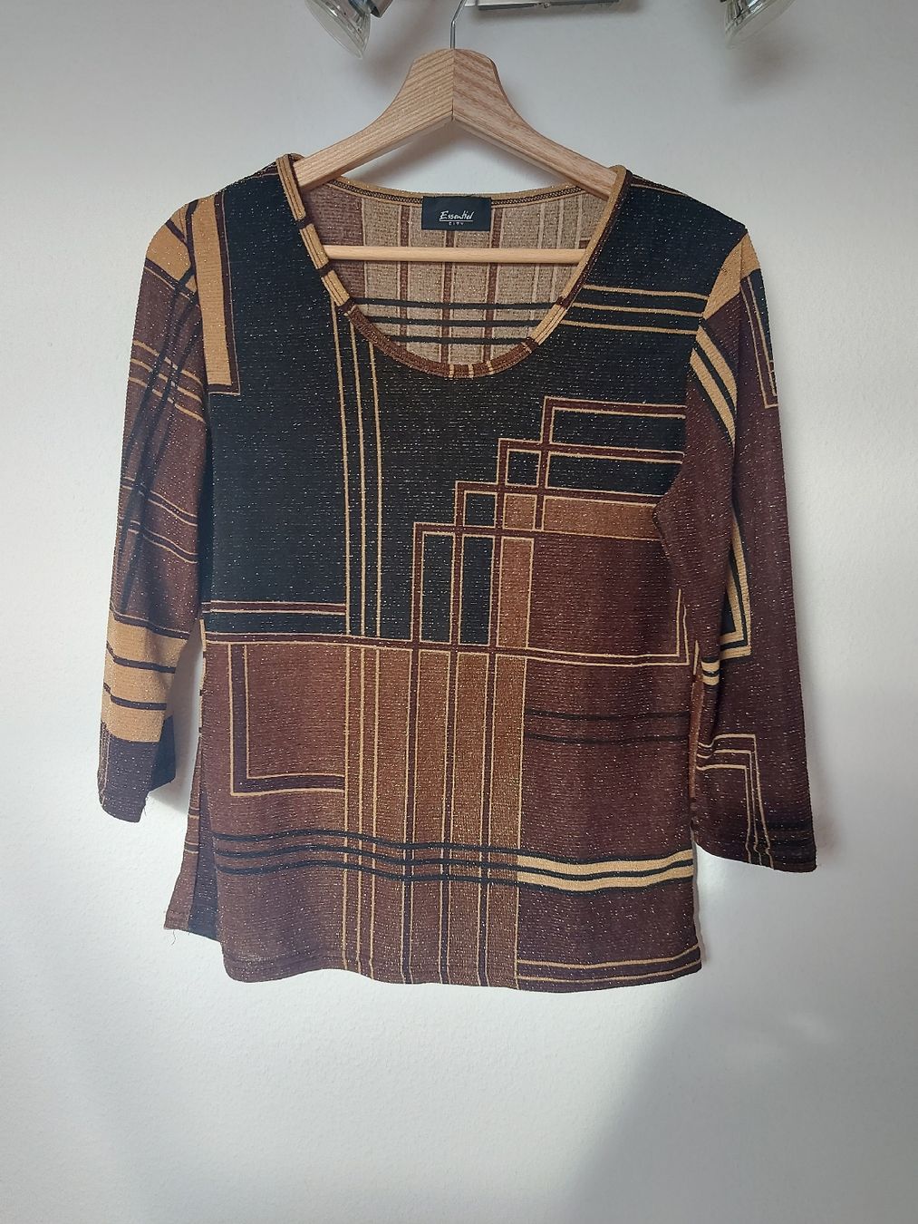 Top: Top vintage brillant - Taille M – Usato da Lausanne venduto da Super-cerise