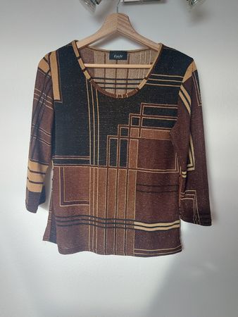 Top vintage brillant - Taille M