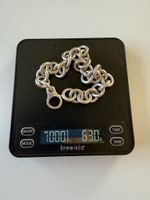 925 Silber Armbandkette 63g 20cm