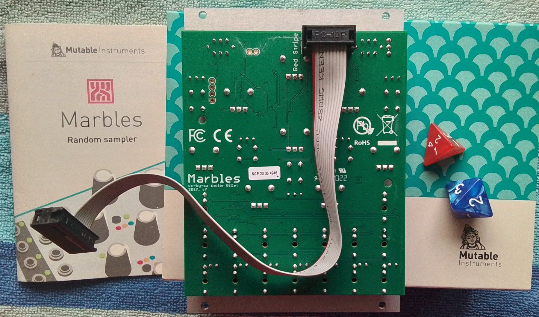 Musikinstrumente: Random gate/cv generator - Mutable Instruments - Marbles – Gebraucht aus Minusio von  1