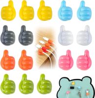 crochet autocollant, 10 pièces selbstklebender Haken, 10 pcs