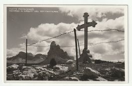 Postkarte Monte Piana, Ricordo daí Caduti 55° Fanteria