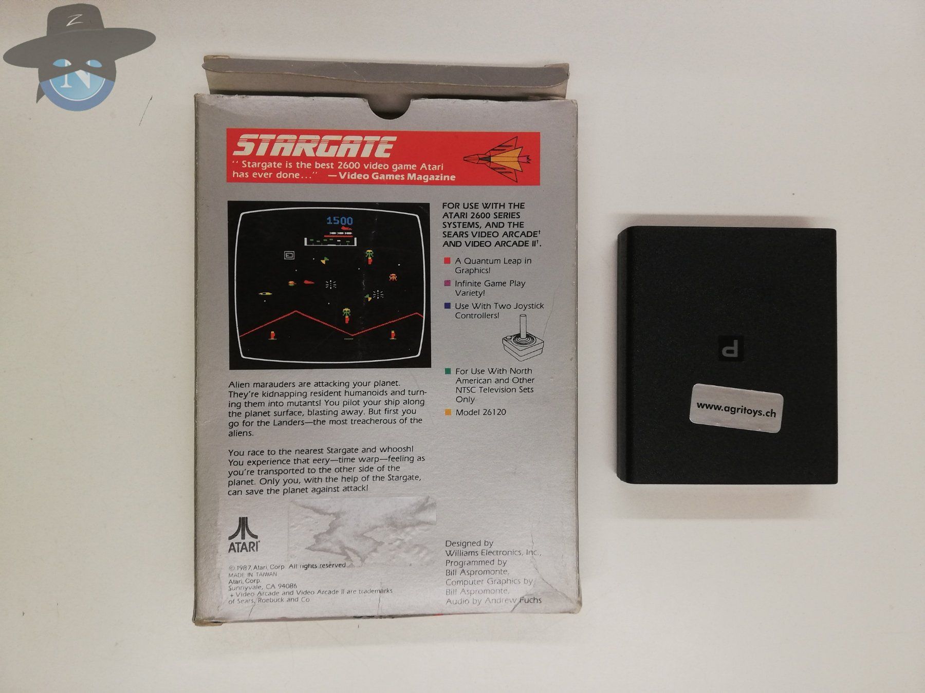 Atari Spiele: Stargate / Atari VCS 2600 – Gebraucht aus St. Gallen von zorro_dc 1