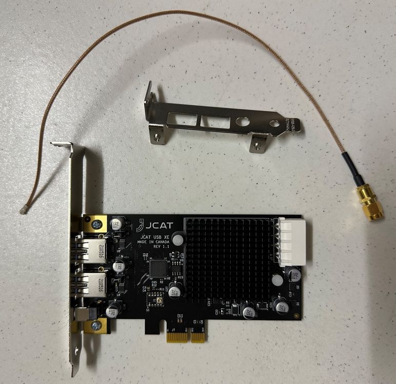 Composants électroniques: JCAT PCI USB Card XE: pour audiophile – D'occasion à fribourg par gatoa 2