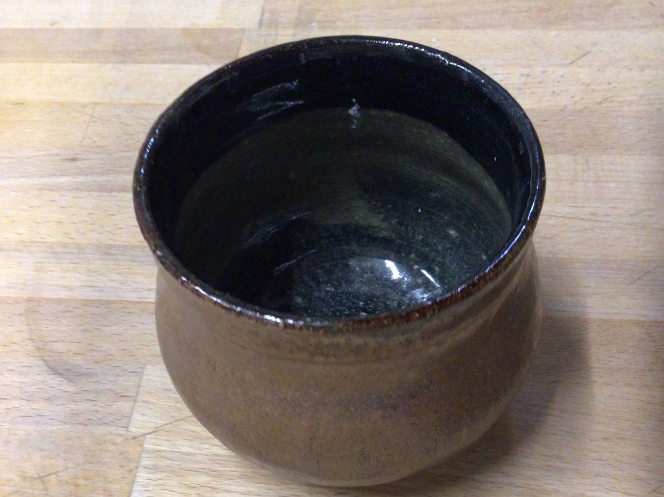 Schalen: Gobelet en gré glaçure couleur bronze, artisanat – Gebraucht aus ORBE von mar_j9rz 1