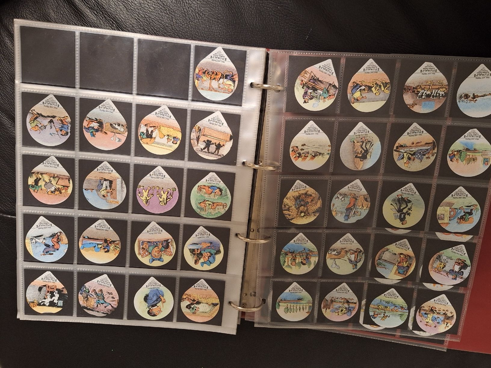 Cartes à collectionner: Floralp Globi Kaffeerahmdeckeli Sammlung – D'occasion à Winterthur par juszku
