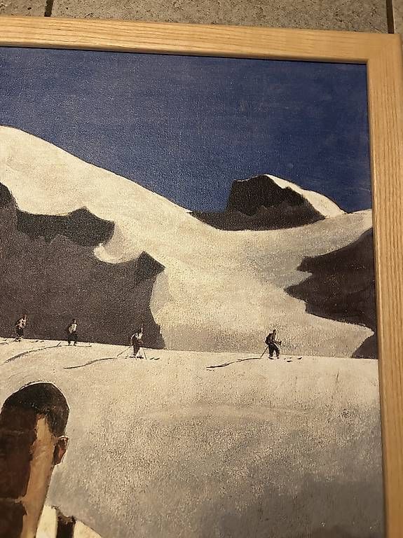 Dipinti: Quadro Alfons Walde – Usato da novaggio venduto da cam_5stl 3