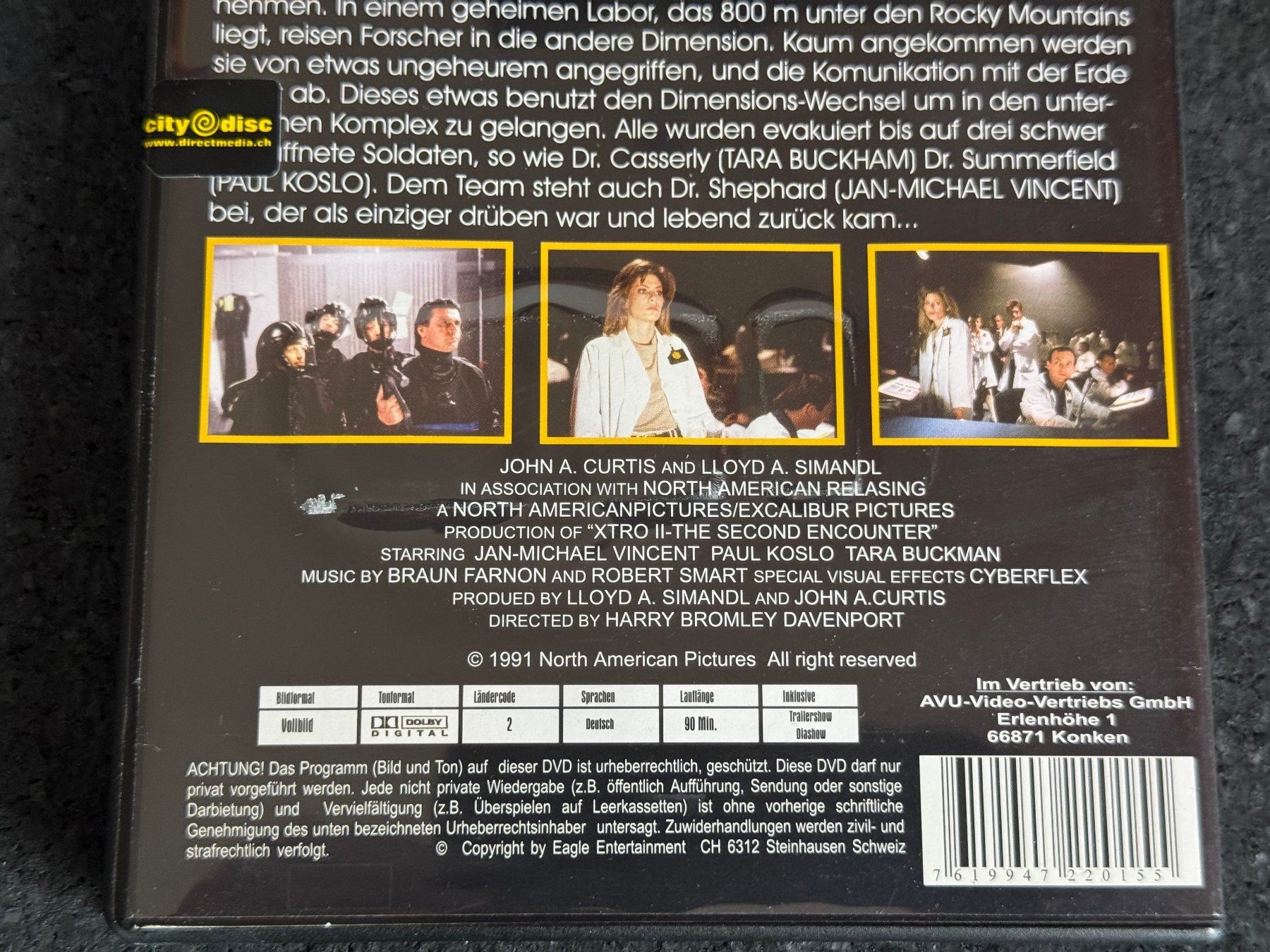 Tous les DVDs: XTRO 2 "The second Encounter" Horror DVD DE – D'occasion à Fribourg par tschjoly 3
