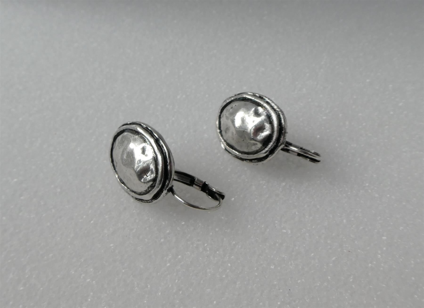 Boucles d'oreille: Ovale modische Ohrringe versilbert – D'occasion à Frauenfeld par dhour 3