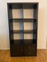 Regal IKEA KALLAX 2×4, schwarzbraun