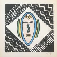 KÜNSTLER  ? UNLESERLICH SIGNIERT LITHOGRAPHIE NUMMERIERT