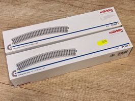 12 x Märklin 24330 _ C Gleis Gebogen R3 515mm 30° _ Spur H0