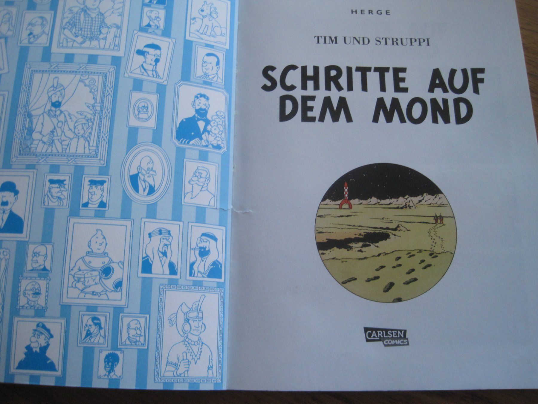 Fumetti: Tim Schritte auf dem Mond  Comic Carlsen Verlag – Nuovo (secondo la descrizione) da Gossau SG venduto da Noryflory 3