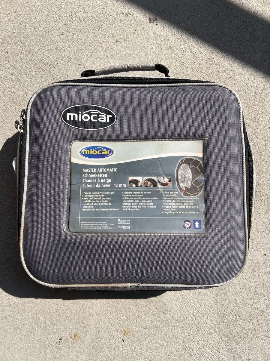Schneeketten: MIOcar Schneeketten, Master Automatic, Gr. 4400, Neuwertig! – Neu (gemäss Beschreibung) aus Uster von mike_floorball