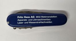 Victorinox FRITZ HESS AG Taschenmesser Blau