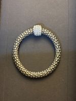 💎 Magnifique Bracelet métallique et imitation diamants