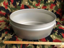 Schweizer Armee Schale zu Fasskessel Feldküche Militär