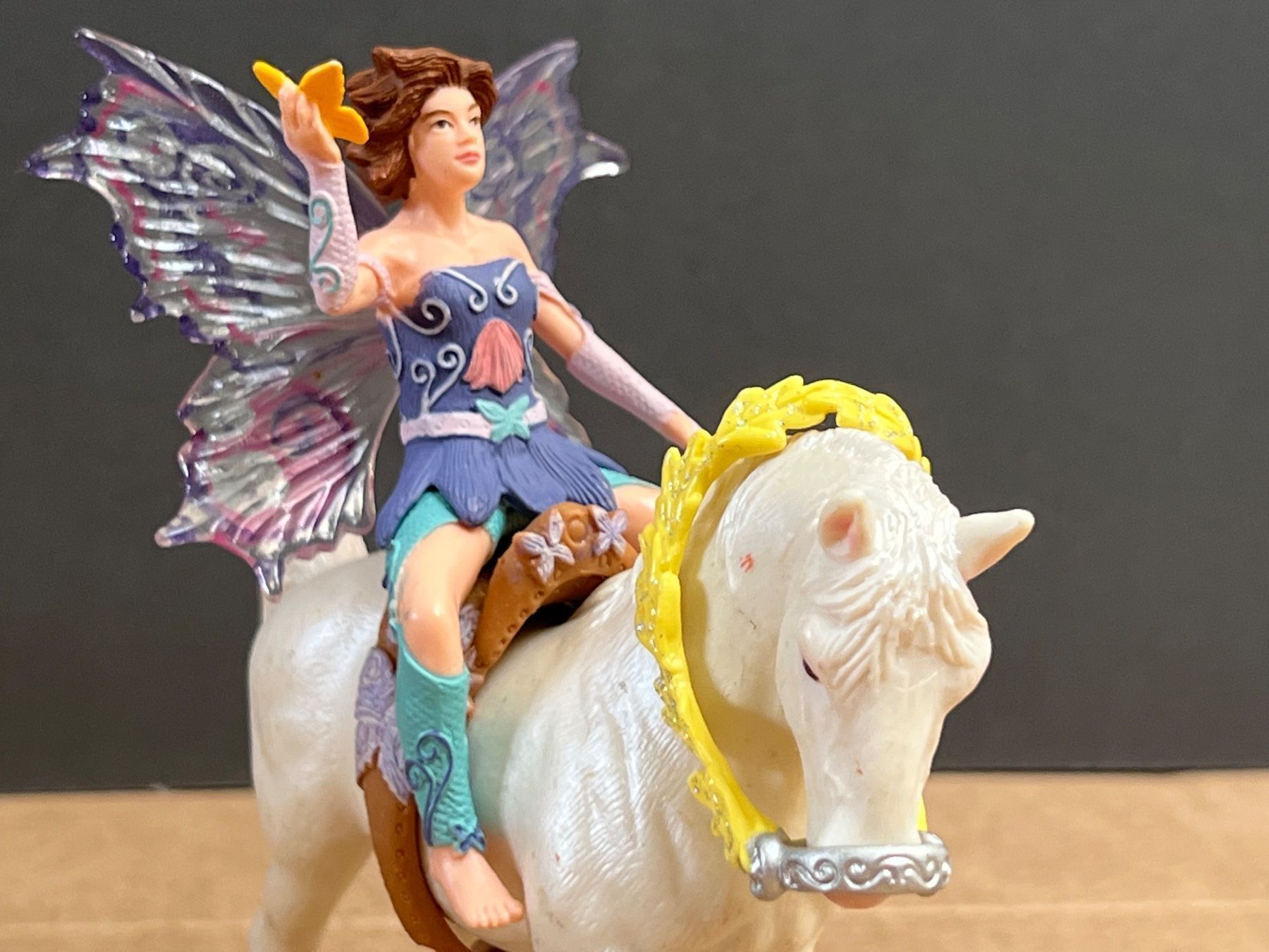 Schleich Statuette: Schleich Elfenreitset Limeya Bayala – Usato da Ennetbaden venduto da mapa05 5